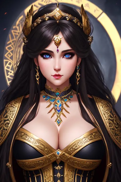 Prompt: Goddess of darkness,extremely realistic, hyperdetailed, bard girl, RPG, D&D, highly detailed face, highly detailed eyes, full body, whole body visible, full character visible, soft lighting, high definition, ultra realistic, unreal engine 5, 8K, digital art