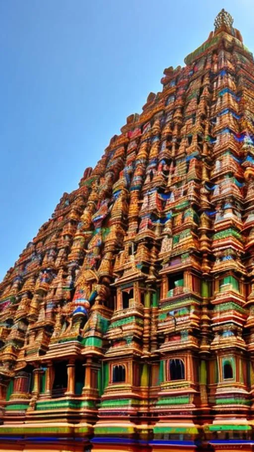 Prompt: Madurai Meenakshi Amman Temple