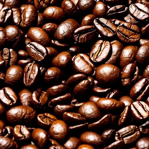 Prompt: Beautiful roasted Coffee bean