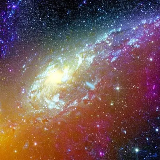 Prompt: Galaxies