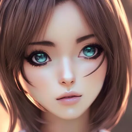 Prompt: Semi-realistic, anime woman, gorgeous, beautiful.