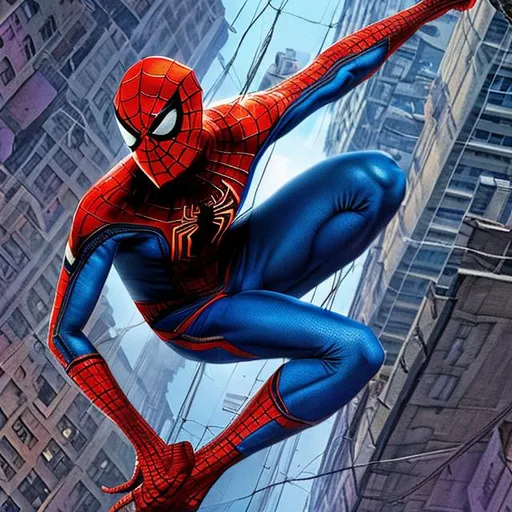 Prompt: An Indian Spider-Man 