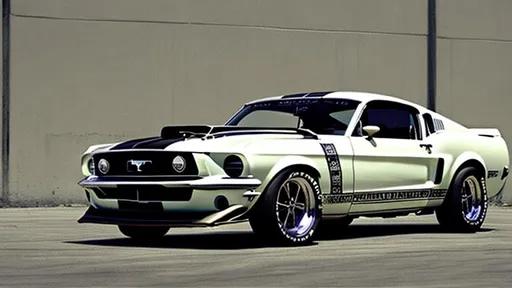 Prompt: ford mustang boss 69'