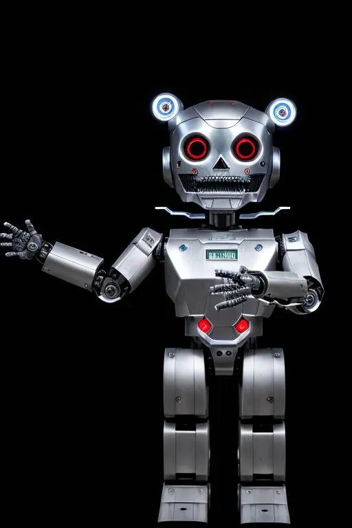 Prompt: Machine, Robot, Cyborg, Horror, Animatronic