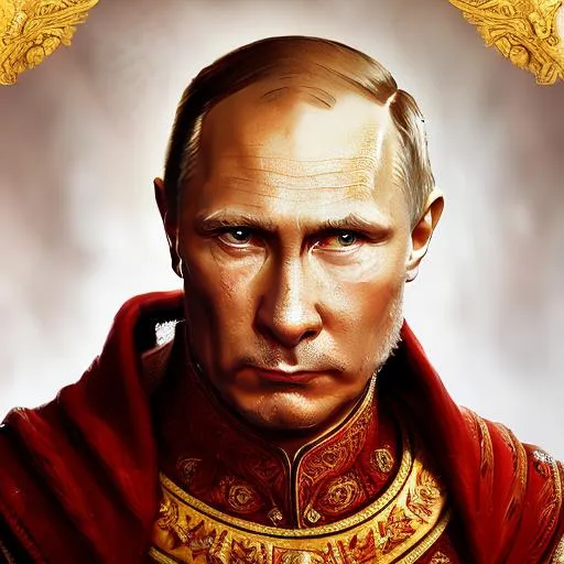 Prompt: Putin as a Roman Emperor