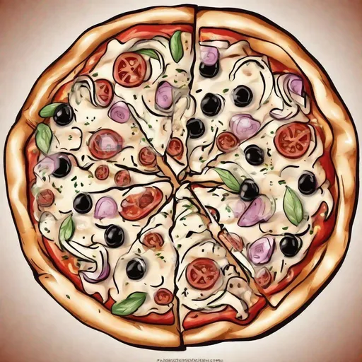 Prompt: Realistic Image of Pizza