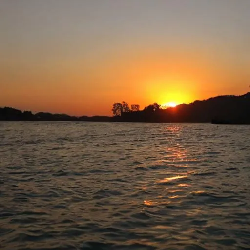 Prompt: Sunset
