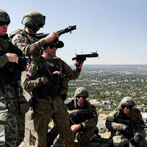 Special Operators From Britain, Poland, Ukraine, And...