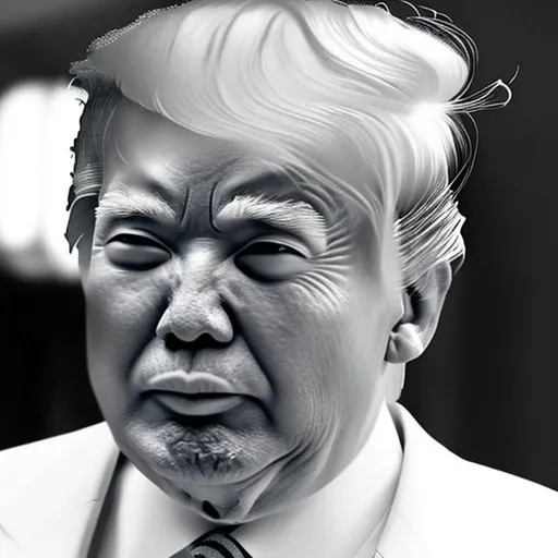 Prompt: donald Trump as an asian

