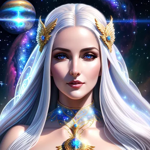 White prism, cosmic,etherial, fairy, goddess of ligh... | OpenArt