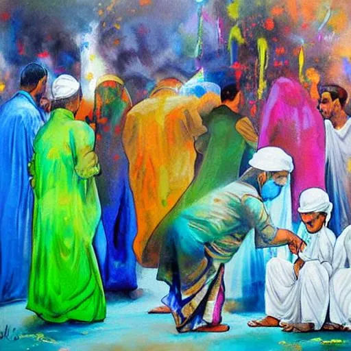 Prompt: eid painting