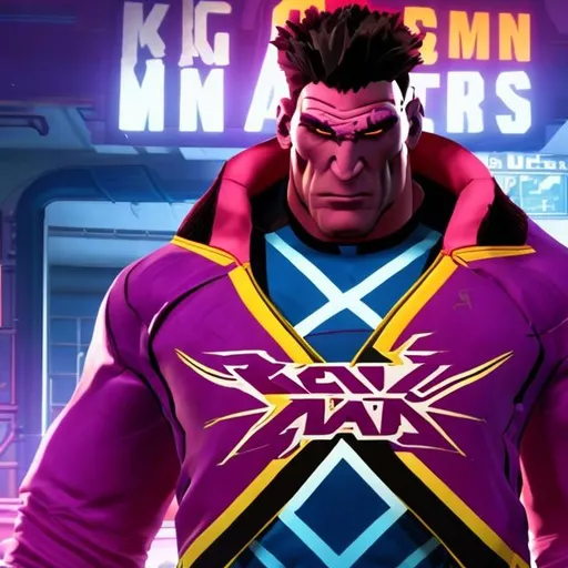 Prompt: ken shamrock agents of mayhem