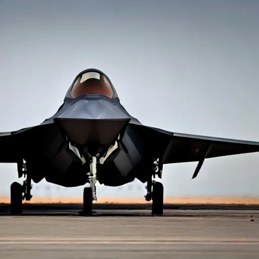 Prompt: Photo of the world’s strongest f22 fighter jet.

