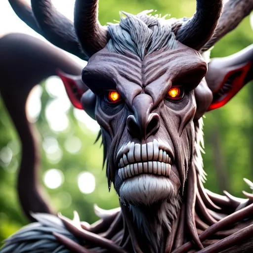 Prompt: wendigo, kappa, centaur, Professional, Highly Detailed, Hyperrealistic, sharp focus, Professional, UHD, HDR, 8K, Render, HD, Trending on ArtStation, close up, bokeh, outdoor,