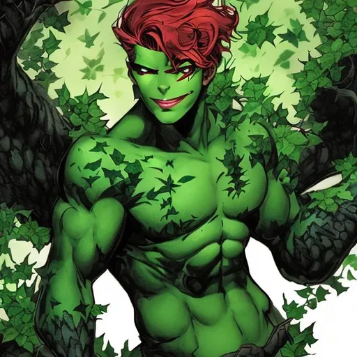 Prompt: Male Poison Ivy 