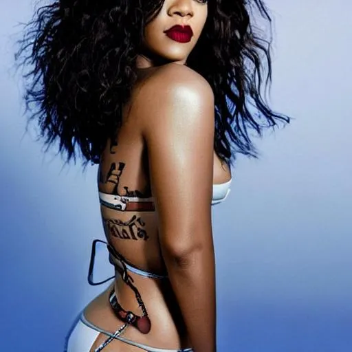 Prompt: Rihanna in Calvin K