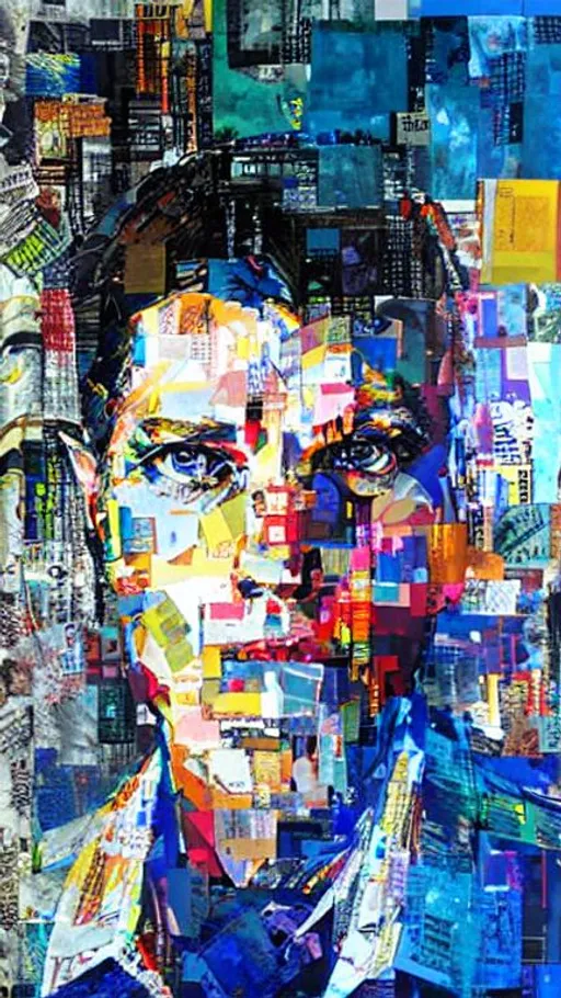 Prompt: Portrait by Derek Gores