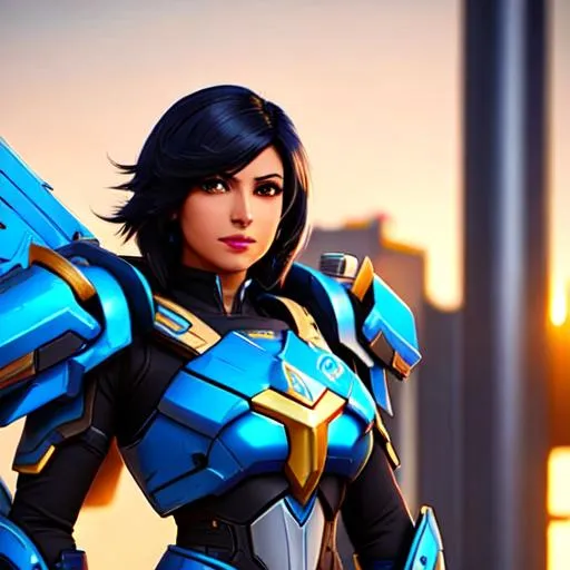 Prompt: pharah from overwatch 2