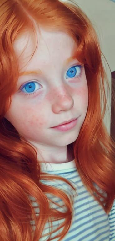 Ginger Haired Blue Eyed