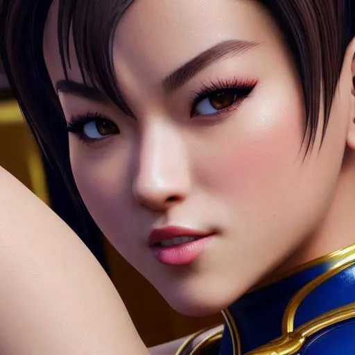 Prompt: fortnite chun li Ultra HD UHD  2K 4K 8K 12K 16K 32K 64K Photorealistic Photorealism Masterpiece Beautiful 