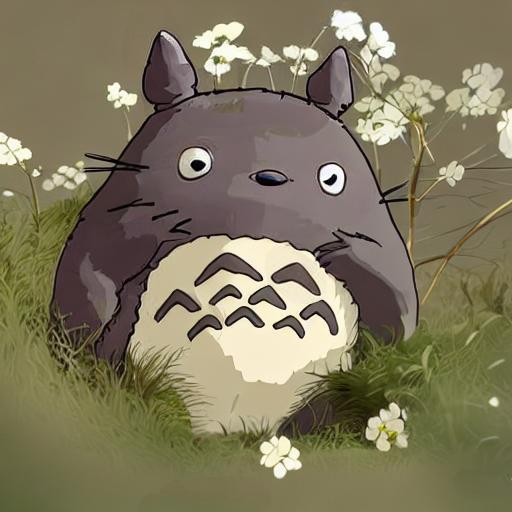 Totoro, portrait, highly detailed, digital painting,... | OpenArt