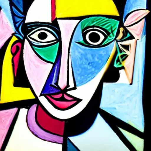 Heart antomy Picasso art