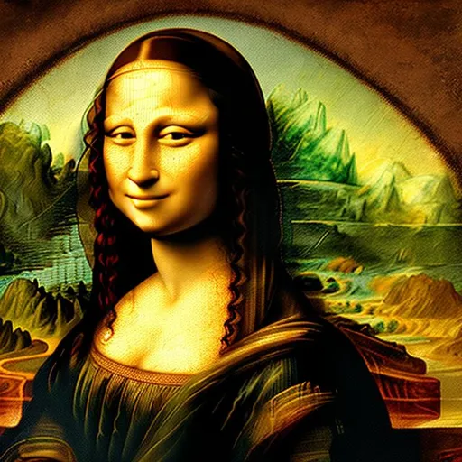Prompt: Mona Lisa in the style of Michaelangelo.