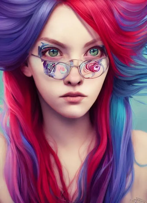 Prompt: Portrait of {character} with {color} hair and with cute face, {background}, perfect composition, hyperrealistic, super detailed, 8k, high quality, trending art, trending on artstation, sharp focus, studio photo, intricate details, highly detailed, by juhain Shabo 