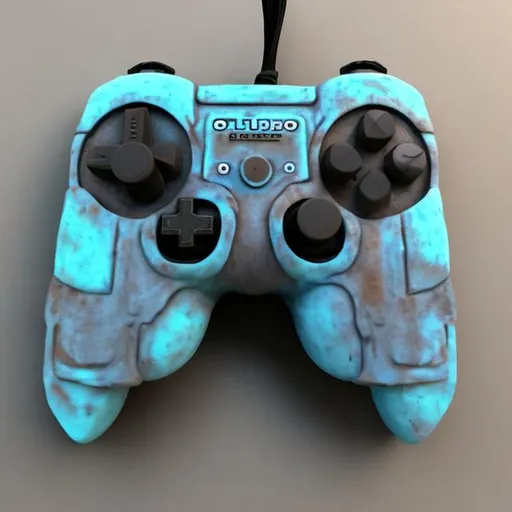 Prompt: Scrapped glubo Controller