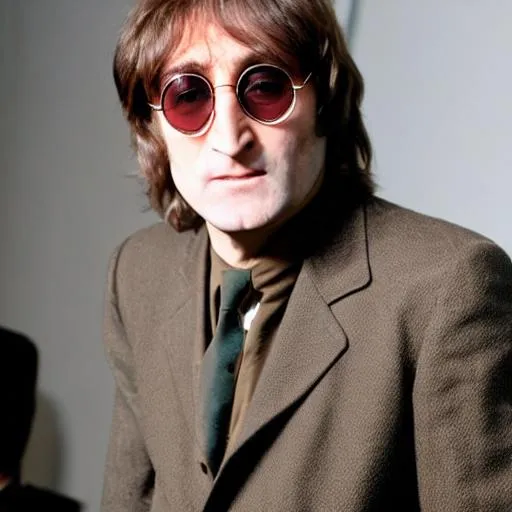 Prompt: John Lennon in the 2010s.