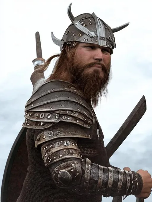 Prompt: a viking warrior ,realistic, 8k