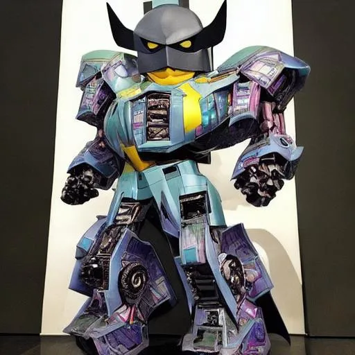 Prompt: Future Mecha Batman