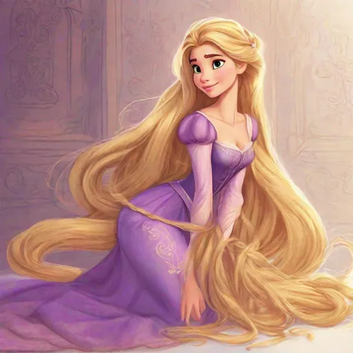 Transparent Tangled Pascal Png - Rapunzel Disney Princess Drawing, Png  Download - vhv