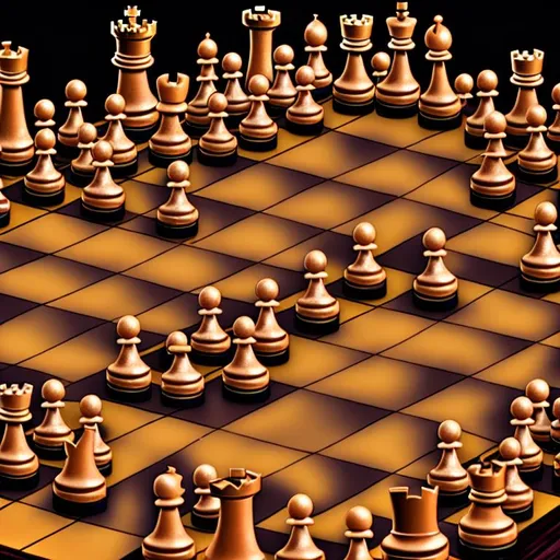 Payable Chess Board Colored #1 - Openclipart