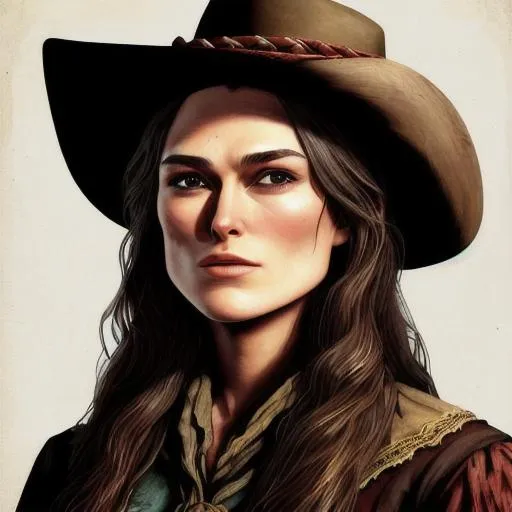 Portrait of keira knightley as a character from red... | OpenArt