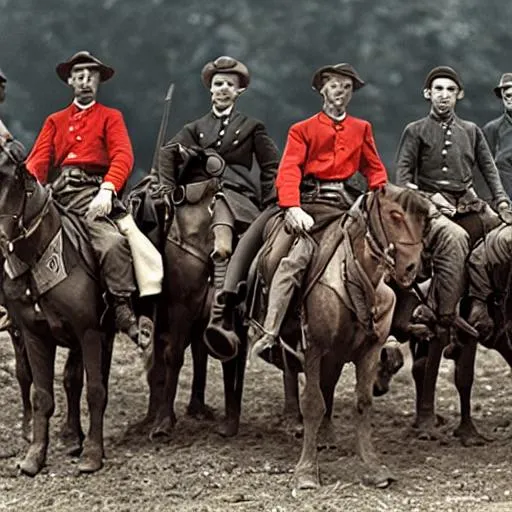 Prompt: rough riders
