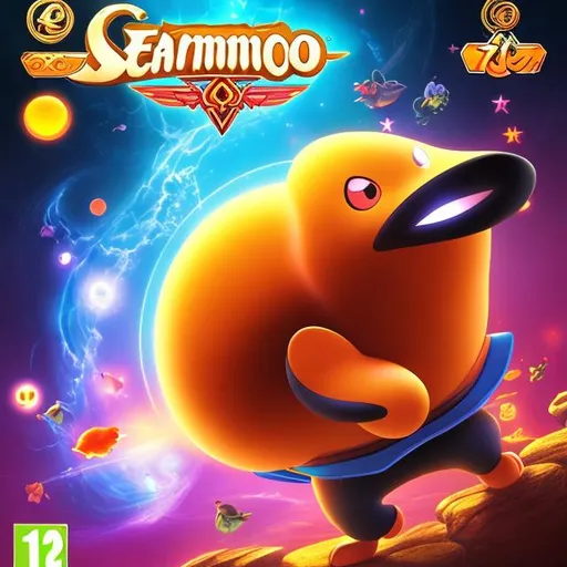 Prompt: sensei garmodon video game box art
