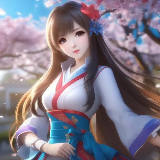 Prompt: 3d anime woman and beautiful pretty art 4k full HD ai Hoshino