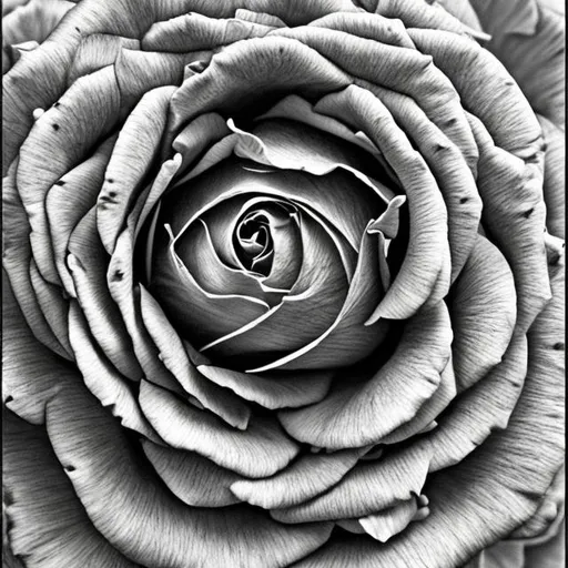Prompt: a hyper detailed black and white sketch of a field of  roses
