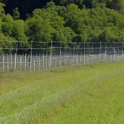 Prompt: Electric fence