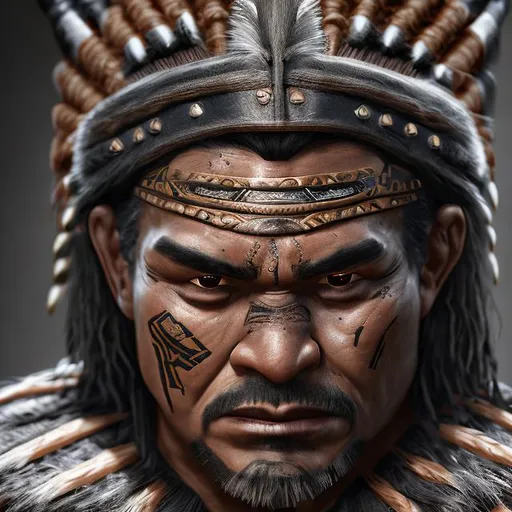 Prompt: portrait of a traditional Maori warrior, anthropomorphic , dramatic lighting, 8k, portrait,realistic, fine details, photorealism, cinematic ,intricate details, cinematic lighting, photo realistic 8k