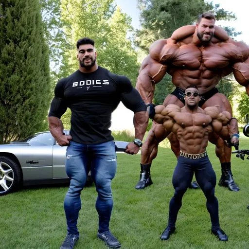 30 Foot Tall Bodybuilder Vs 200 Foot And 7 Foot T 