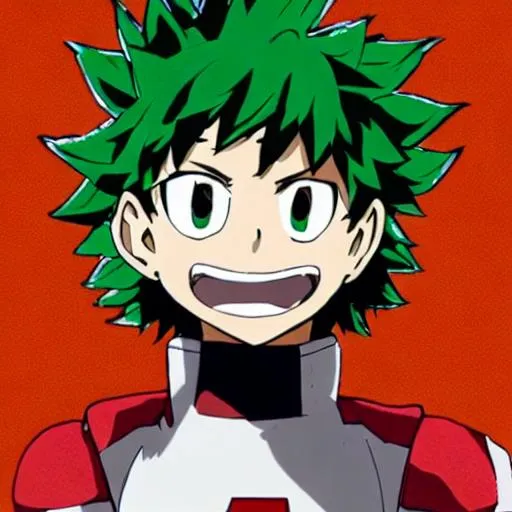 Prompt: izuku midoriya
