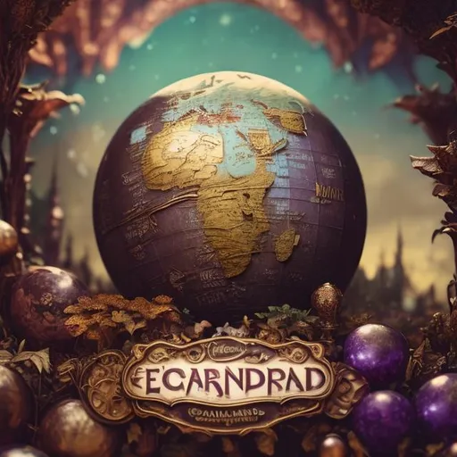 Prompt: Enchanted purple and brown  globe in the Fairyland Forest, Enchanting, Chic Modernist, Furry, close-up, textured, Faded, game icon, brilliant colours, surrealism, golden hour sun lighting, Hyperrealistic textures, intricate details, architectural visualization, Corona render, 8k