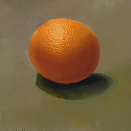 Prompt: An Orange



