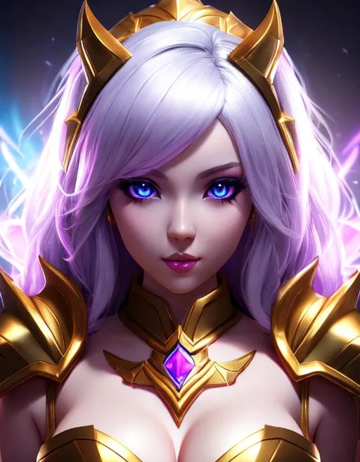 Prompt: full body portrait of lux from league of legends skin Artworts,
hyper-detailed face with highly detailed and expressive eyes, with white Sclera


vivid colors, HDR, UHD, high res, 64k, cinematic lighting, special effects, hd octane render, studio lighting,