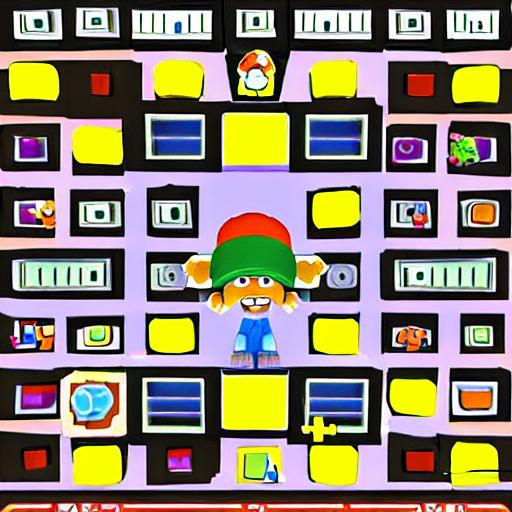 Parappa The Rapper 2 Deleted Level (Level 8)