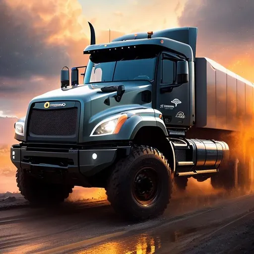 Prompt: Oshkosh truck, 8k, front, full body, Epic action pose, epic Instagram, solar, psychedelic, fog, dusk, Twilight, hyperdetailed, intricately detailed, hyper-realistic, fantastical, intricate detail, WIDESCREEN, complementary colors, concept art, masterpiece, NEON oil painting, heavy strokes, splash arts, Wide Angle, Perspective, Double-Exposure, Light, NEON BLACK Background, Ultra-HD, Super-Resolution, Massive Scale, Perfectionism, Soft Lighting, Ray Tracing Global Illumination, Translucidluminescence, Crystalline, Lumen Reflections, in a symbolic and meaningful style, symmetrical, intricate detail, high quality, high detail, masterpiece, intricate facial detail, high quality, detailed face, intricate quality, intricate eye detail, highly detailed, high resolution scan, intricate detailed, highly detailed face, Very detailed, high resolution