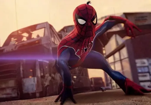 Prompt: Spider-Man