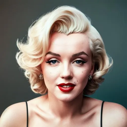 Prompt: marilyn monroe portrait from 1960, character concept style trending on artstation concept art detailed octane render cinematic photo-realistic 8k high detailed